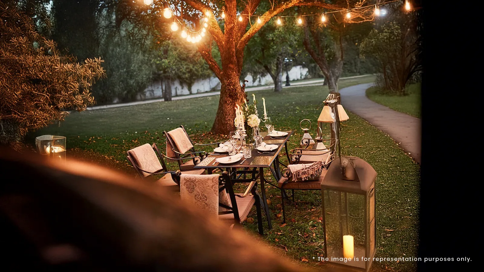 Brigade Avalon Apartment in Whitefield in Bangalore outdoor party deck